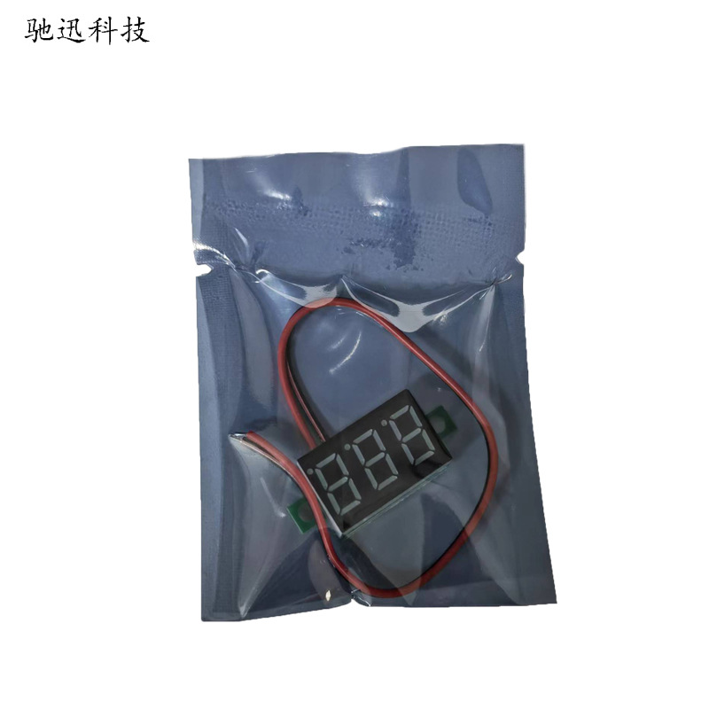 0.36inch Two-wire Voltmeter DC4.5v-30v DC Voltmeter Motorcycle Voltmeter LED Digital Display