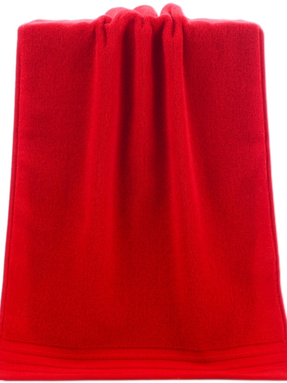 Pure Red Towel Pure Cotton Wordless Full Moon Housewarming Filial Piety Return Gift for the Year of Life Home Wash Face Bath Towel Wedding