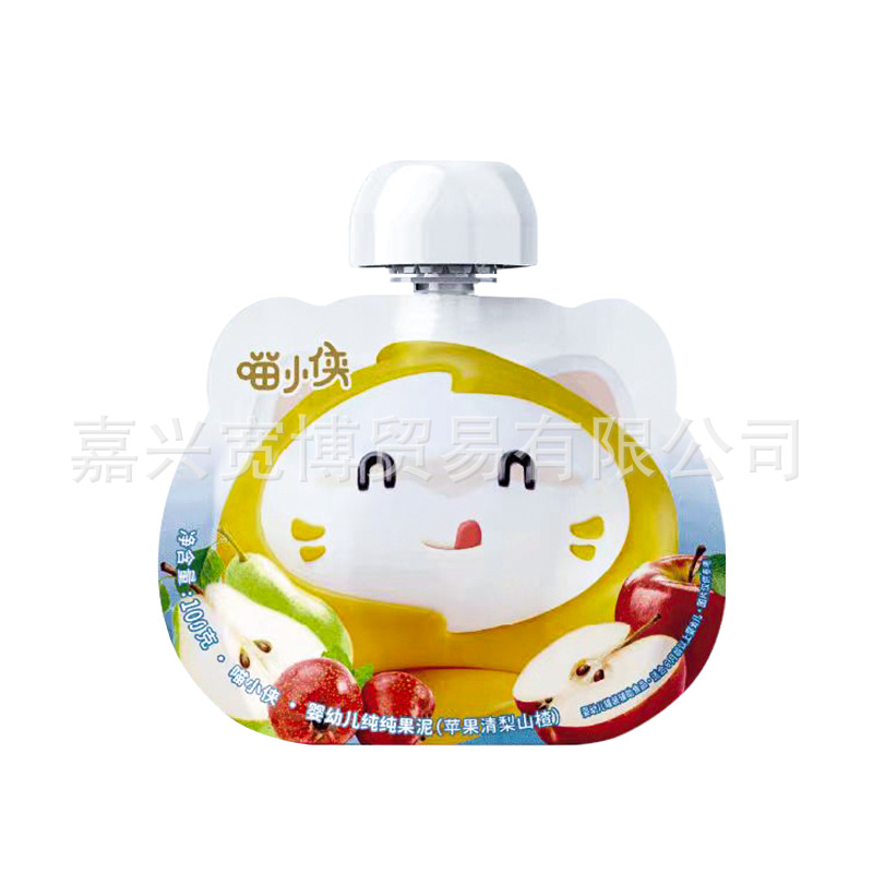 Meow Xiaoxiao infant pure puree no addition baby complementary food Pure Pure fresh fruit flavor 100g