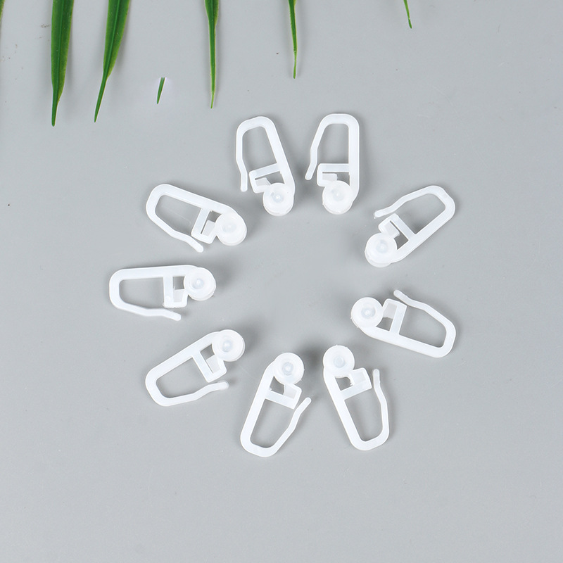 Curtain Track pulley curtain hook hanging bed curtain roller hook shower curtain hanging piece curtain accessories wholesale