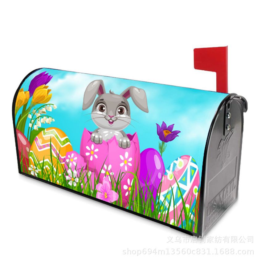 Коврик для почтового ящика на заказ, водонепроницаемый полиэстер, магнитный, с застежкой