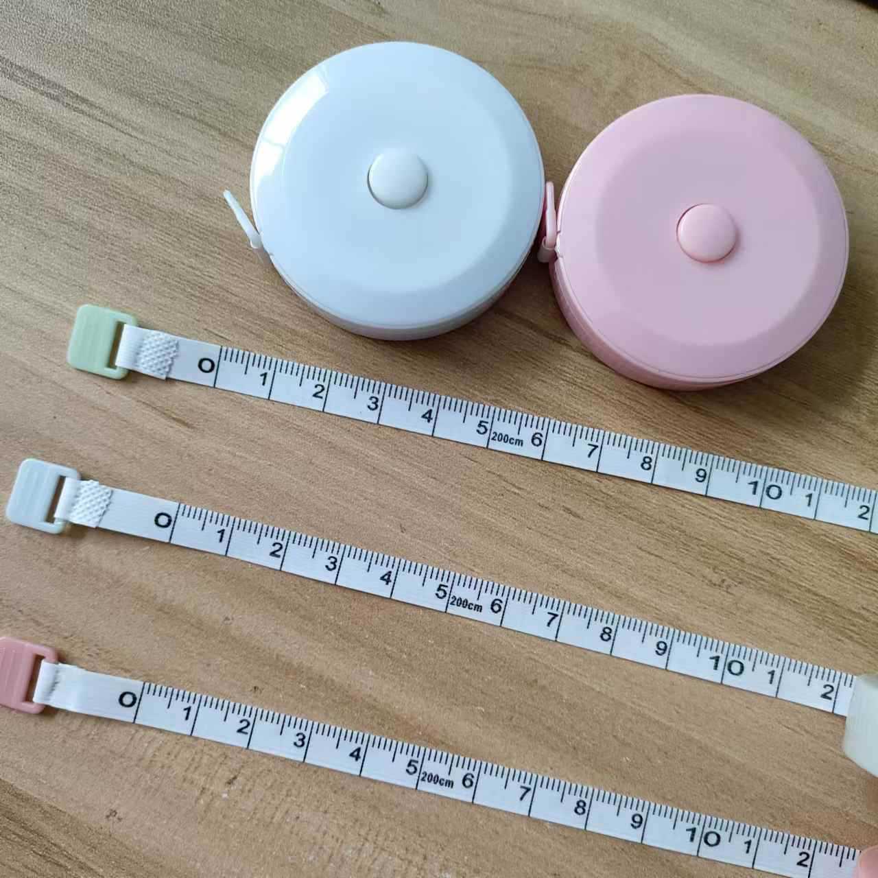 2 meters tape measure measure three circumference height special ruler plastic tape measure portable 2m small soft ruler measure clothing soft ruler logo gift
