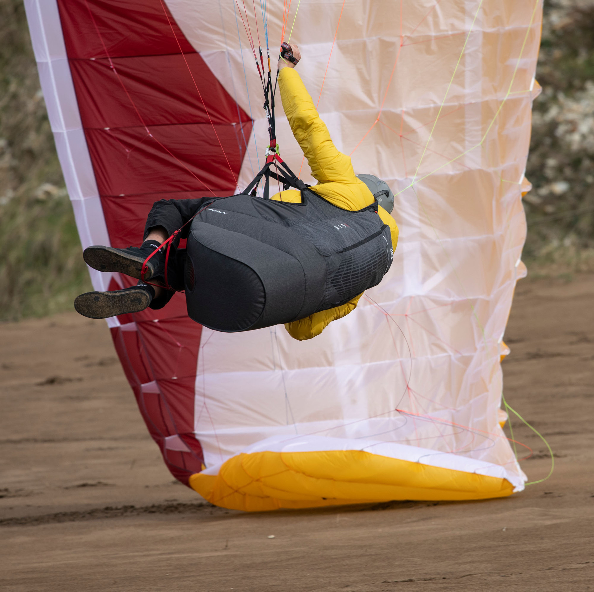 [Fly+] Корейская Zhengin Switch 2-точечная реверсивная сумка для сиденья