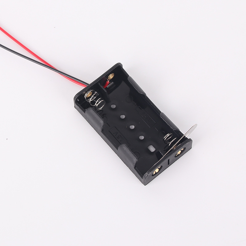 Factory direct knife switch battery box No. 5 2 battery box single section three four batteries small production accessories