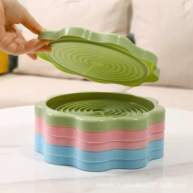 Подставка под столовые приборы Фильтр для воды Поднос для чайника Термос Антискользящий и термостойкий пластиковый изоляционный подкладка