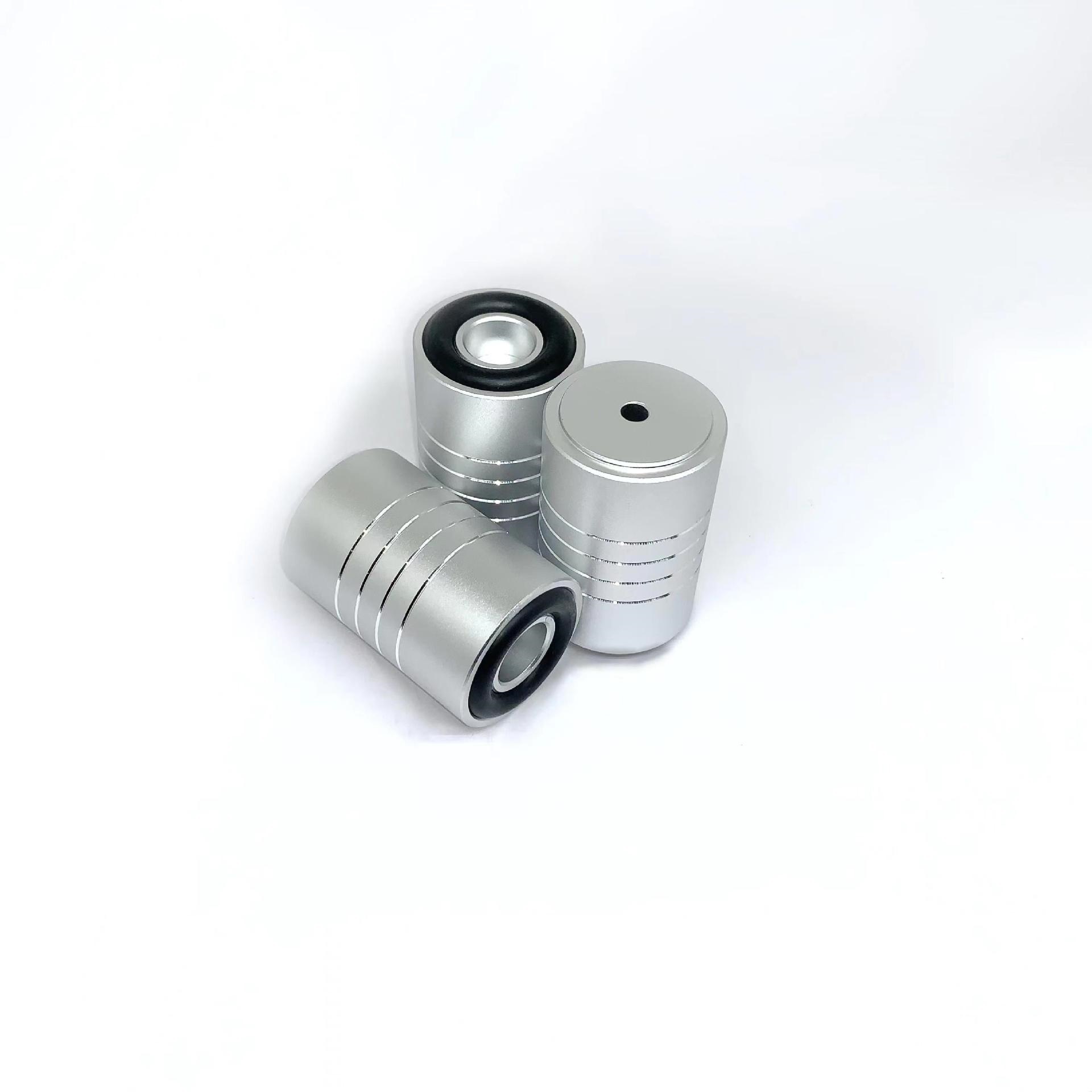 Audio Amplifier All-Aluminum Alloy Machine Feet Shock-Absorbing Wear-Resistant Anti-Slip Foot Pads Cd Machine Foot Nails Shock-Absorbing Foot Pads