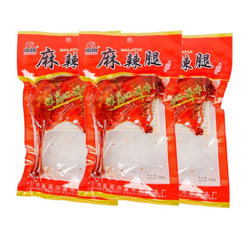 Gao Yue Spicy Braised Duck Legs 100g Large Duck Legs Cooked Snack