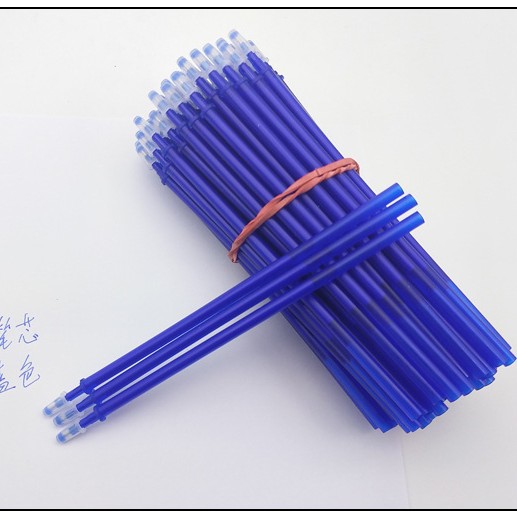 Factory Direct sales Mo easy to wipe refill eraser erasable magic gel pen core crystal blue black 0.5mm