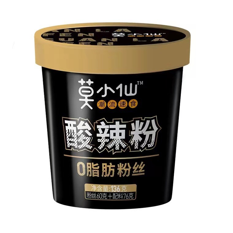 Mo Xiaoxian Crystal Hot and sour powder 136g Chongqing noodles Wuhan hot and dry noodles snail powder Internet celebrity convenient fast food wholesale