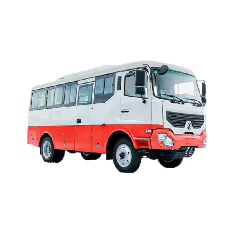 Mining Dongfeng Four-Wheel Drive Off-Road Passenger Bus Eq6680Zt6D Diesel 10-23 Seats Commuter Shuttle Bus