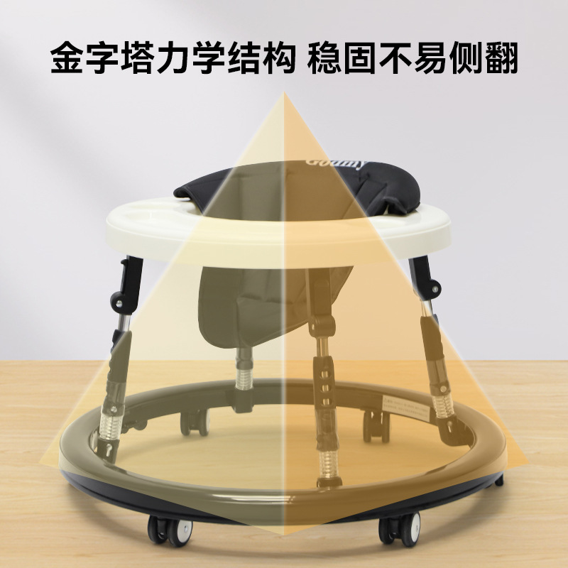 Baby Walker anti-o-leg baby stroller walking aid baby 2023 children multi-functional starting car