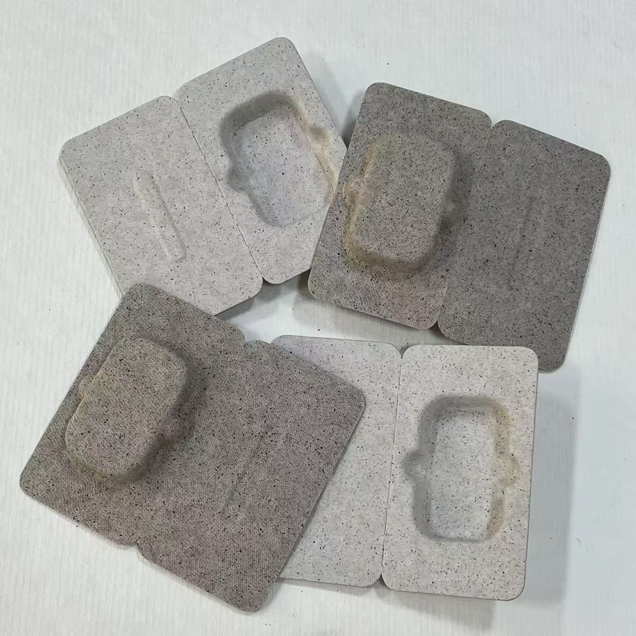Paper Pulp Molding, Coffee Grounds, Biodegradable and Environmentally Friendly Universal Paper Inner Tray