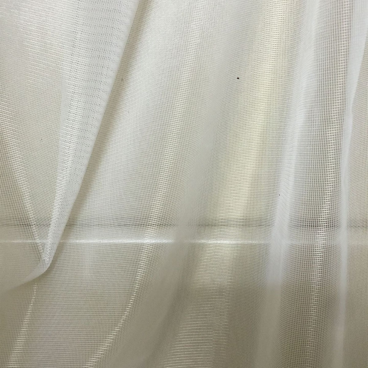 Curtain Yarn Embroidered Bottom Yarn Thickened Dolly Yarn Warp Knitted Mesh Window Yarn Engineering Plain Color Yarn Curtain White Yarn Stitchable