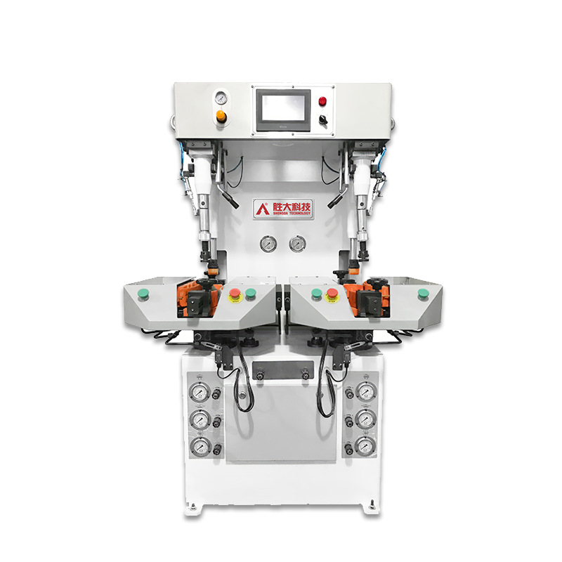 Shengda Technology Guangdong Fully Automatic Hydraulic System Intelligent Wall-Type Front and Rear Adjustable Dual-Station Bottoming Machine Manufacturer