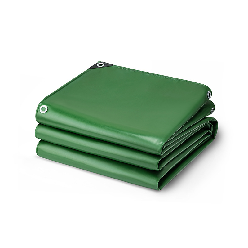 Tarpaulin waterproof rainproof oil cloth thickened canvas car tarpaulin outdoor rain shed cloth truck tarpaulin green oil cloth