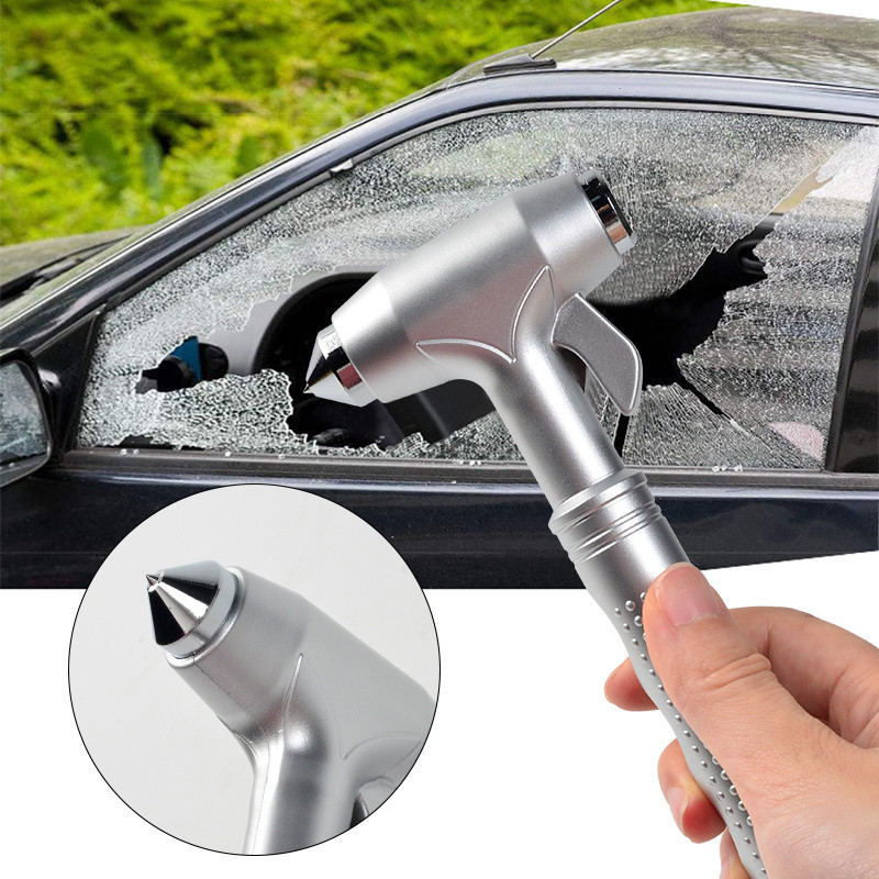 R3U Car Safety Hammer Escape Hammer Car Window Breaker to Break Glass Car Multifunctional Outdoor Life-Saving Hammer