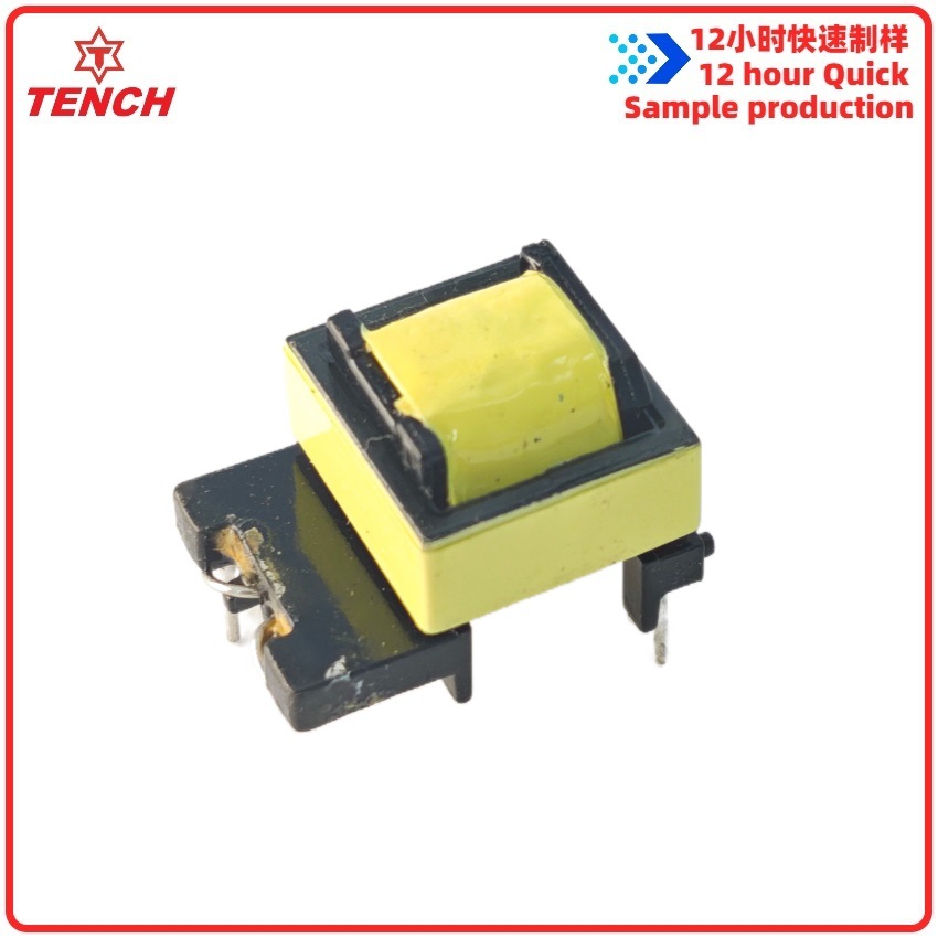 Ee13-5W Horizontal 5+2 Extended 5V12V24 High Frequency Transformer Safety Certification Insulation System Ul Tengchuan Electric