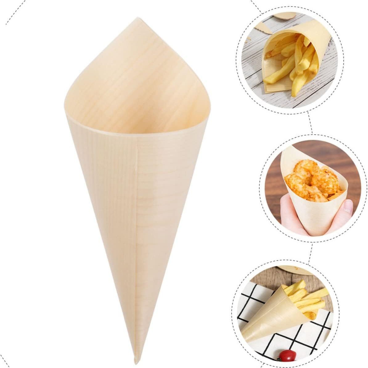 Индивидуальные одноразовые деревянные роллы, экологически чистые для японской кухни