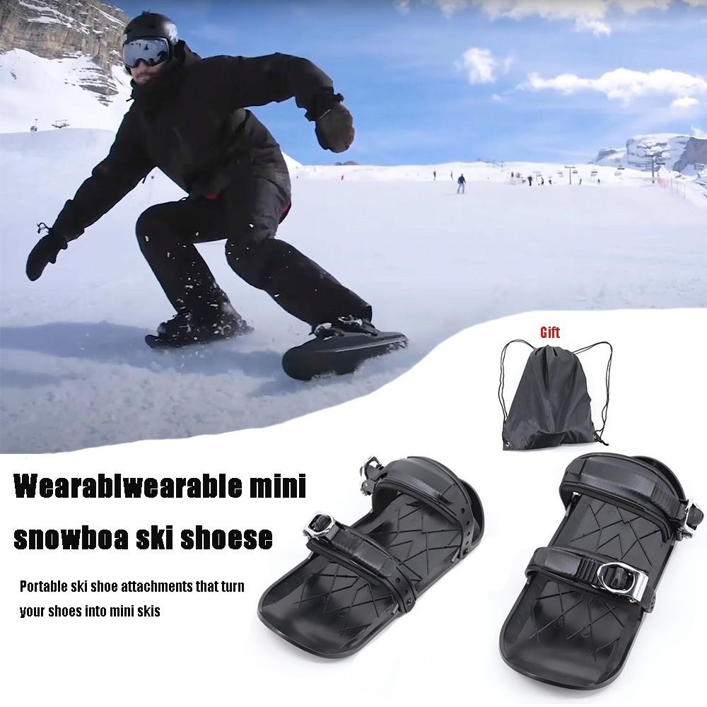New Mini Third Generation Ski Shoes Mini Ski Skates Mini Ski Shoes Outdoor Snowboard Shoes Snowboard
