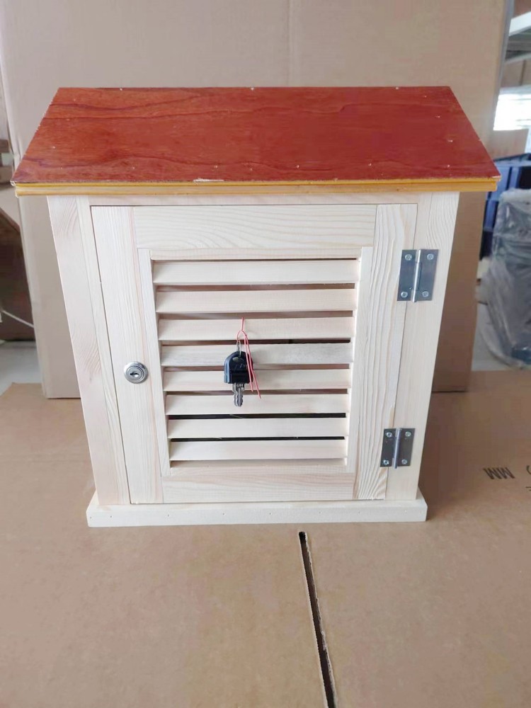 Люверсовый ящик метеостанции, учебный прибор для погоды на открытом воздухе, деревянный малый люверсовый ящик, ящик для термометра для средней школы по географии