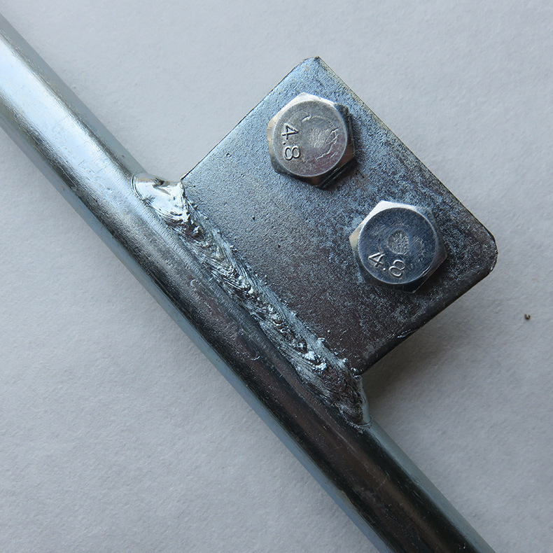 Galvanized grounding pin Power engineering Generator grounding wire Grounding pile Roof lightning protection T-shaped grounding pin