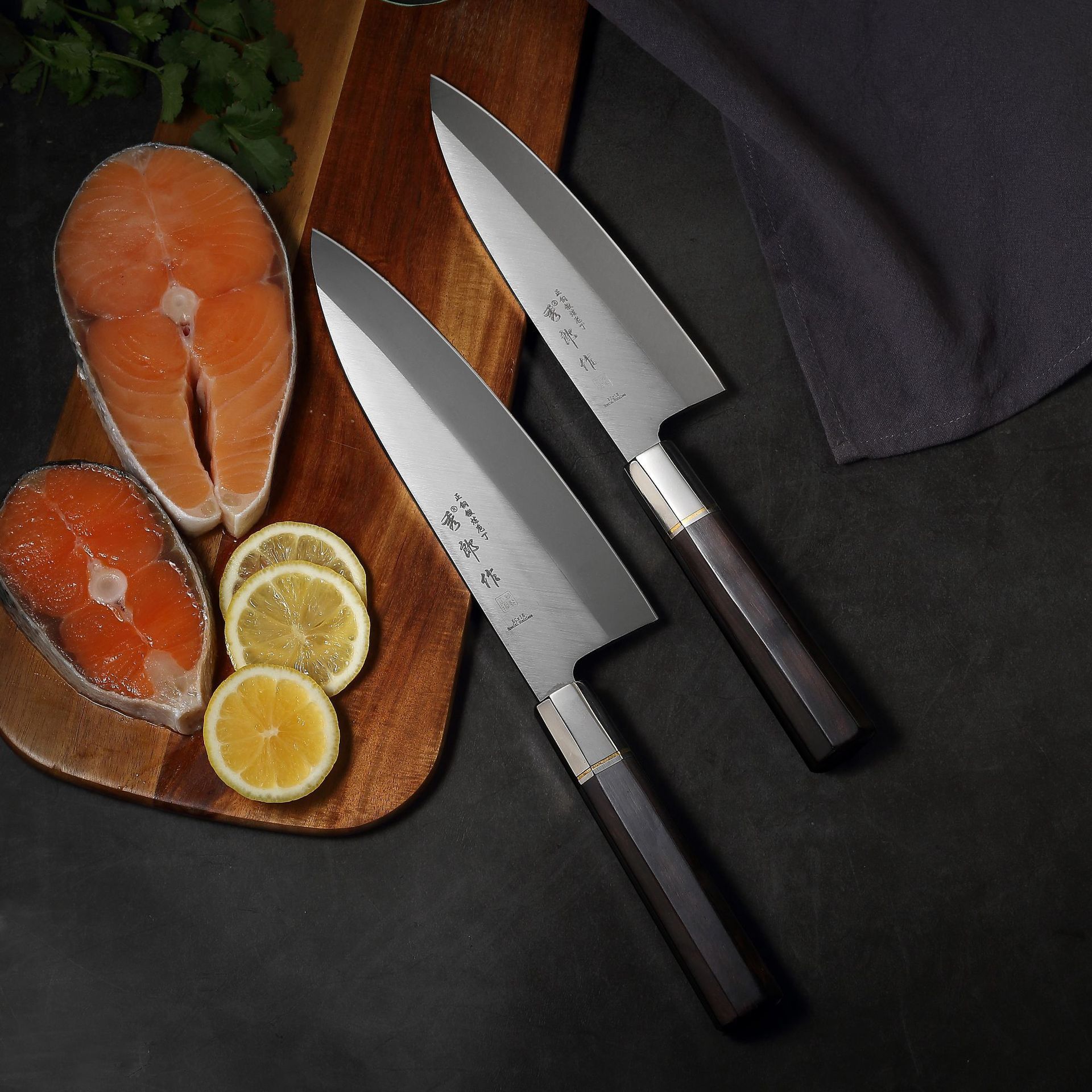 Japanese Cuisine Sashimi Knife, Fish Head Knife, Fish Cutting Knife, Sushi Knife, Dividing Knife, Salmon Knife, Blade Knife, Willow Blade Knife
