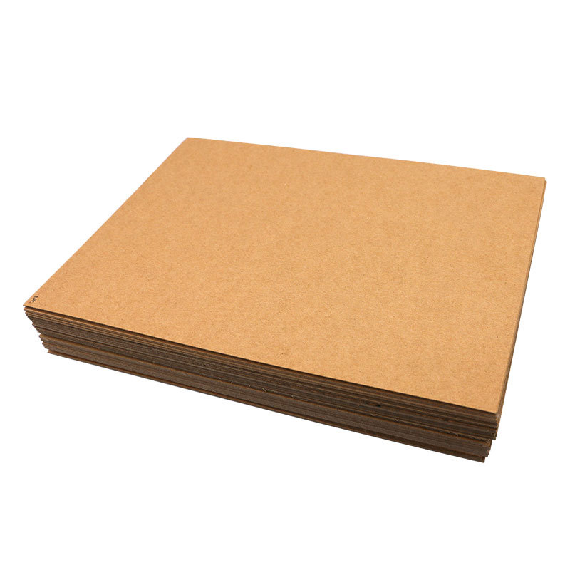Factory wholesale 150-450g Kraft paper recycled yellow cowhide printing wrapping paper rewinding coated a4 hard Kraft paper