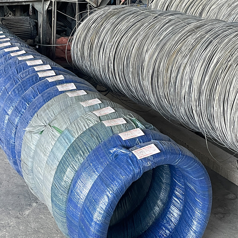 Q195 Low-Carbon Steel Wire for Agricultural Greenhouses, Cold-Rolled Steel Wire, Coil Wire, In-Stock, Direct Supply, Cold-Rolled Steel Wire