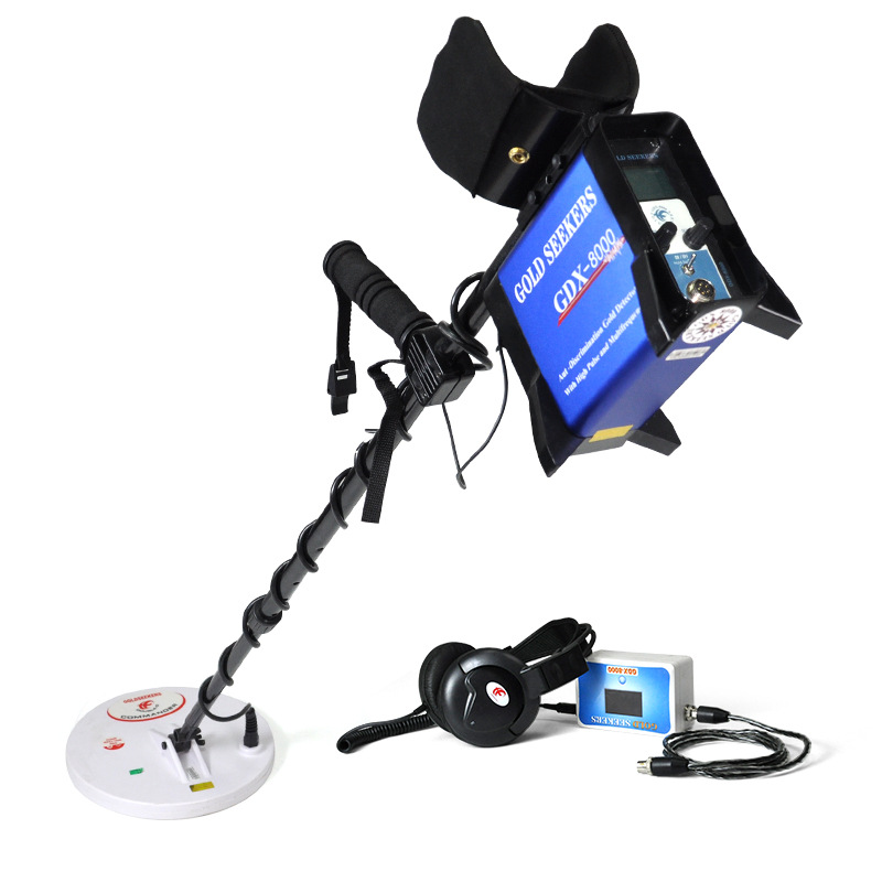 Gold Detector Underground Metal Detector Gdx8000 Ground Detector Handheld Treasure Hunting Detector