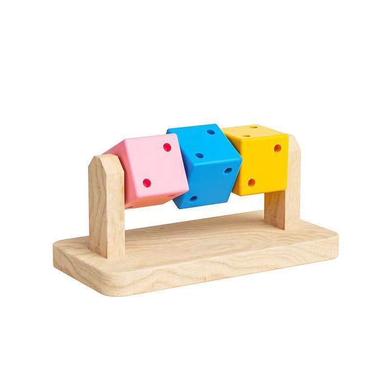 Pet Guinea Pig Rubik's Cube Fun Golden Bear Disc Landscaping Daily Necessities Toys to Relieve Boredom Hamster Teething Toys Small