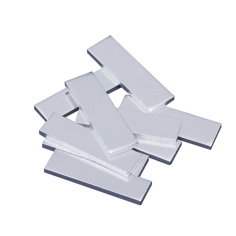 S990 Silver Sheet Sterling Silver DIY Semi-Finished Silver Bar Ring Bar Bracelet Electrode Sheet Silver Material