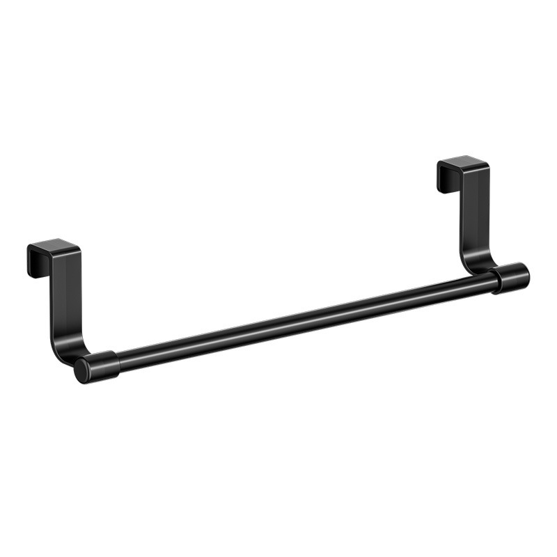 Stainless Steel Multi-Purpose Door Towel Rack Kitchen Cabinet Door Back Rag Rack Towel Bar Wholesale