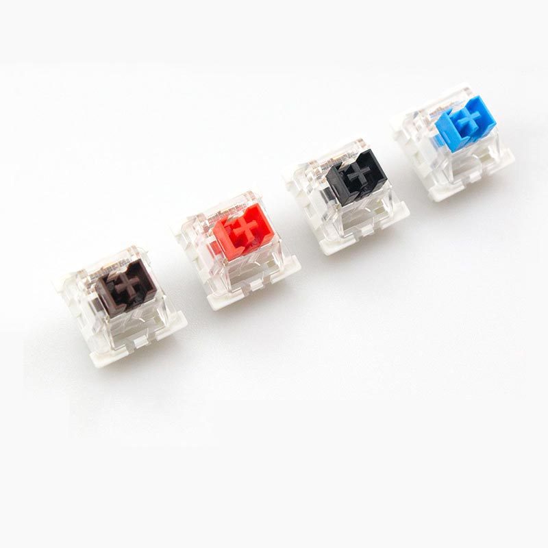 High special shaft cross shaft green black tea black shaft cross gold shaft silver shaft purple orange green shaft mechanical keyboard shaft switch