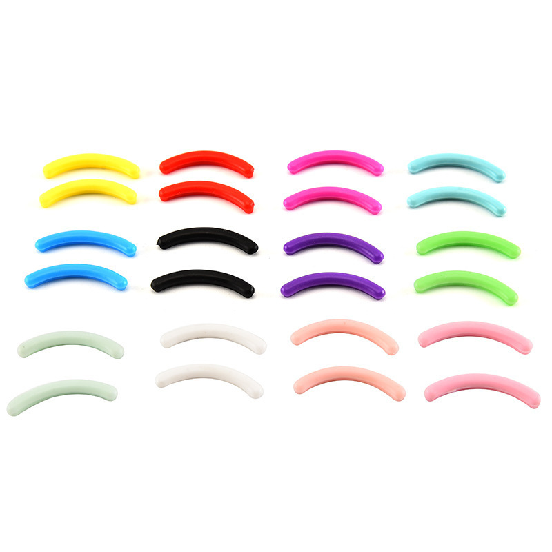 Rubber Silicone Eyelash Curler Silicone Various Colors Rubber Silicone Strip Eyelash Curler Replacement Rubber Pad Eyelash Curler Replacement Strip