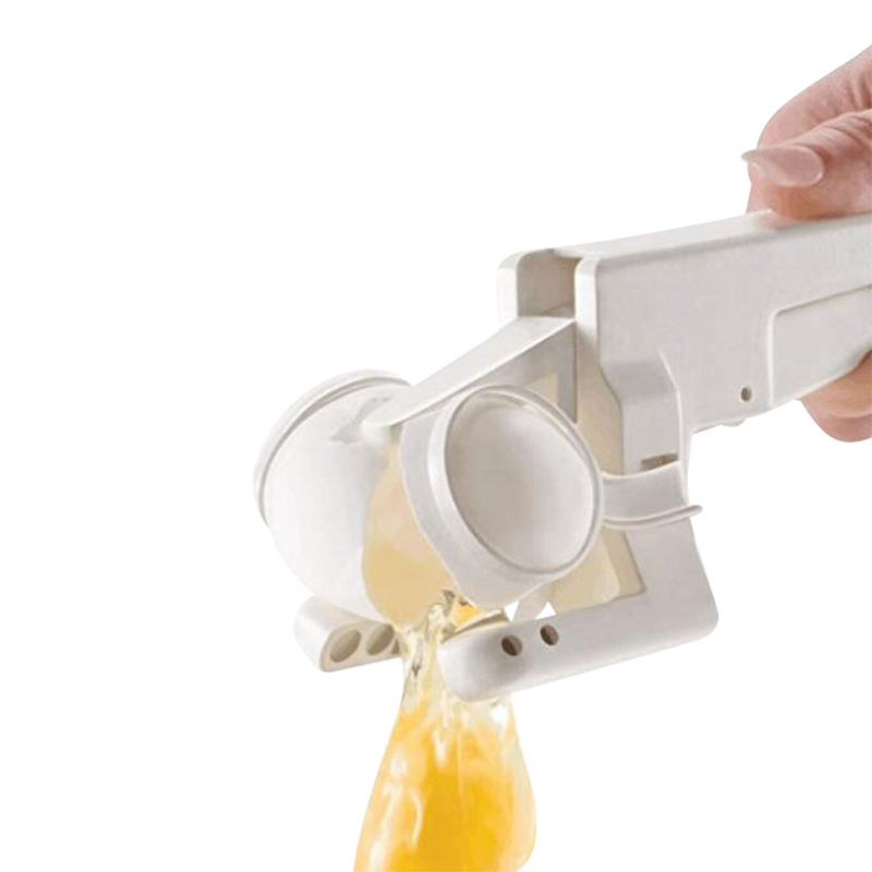 Handheld egg opener egg shell egg cutter cross-border kitchen gadget TV egg white separation egg liquid filter