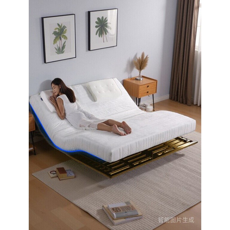 Умный матрас Ai без бокового подвеса, полностью автоматический электрический матрас, многофункциональный, с дистанционным управлением, для спальни, свадебная кровать