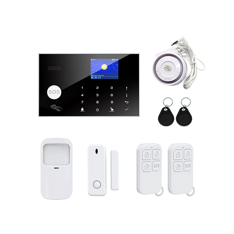 Wifi Smart Tuya Anti-Theft Alarm System Gsm Home Security Wireless Infrared Sensor App Remote Control