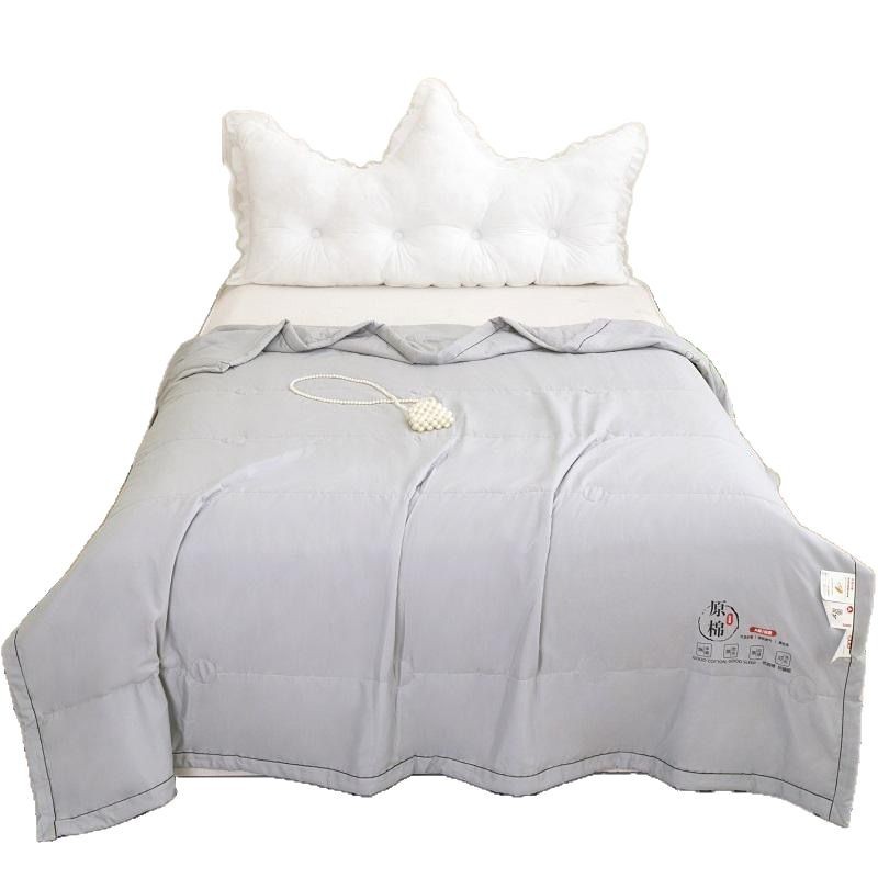 Mother and Baby Type a Soybean Raw Cotton Summer Cool Quilt Summer Air-Conditioned Quilt Machine Washable Summer Thin Quilt Core Summer Gift