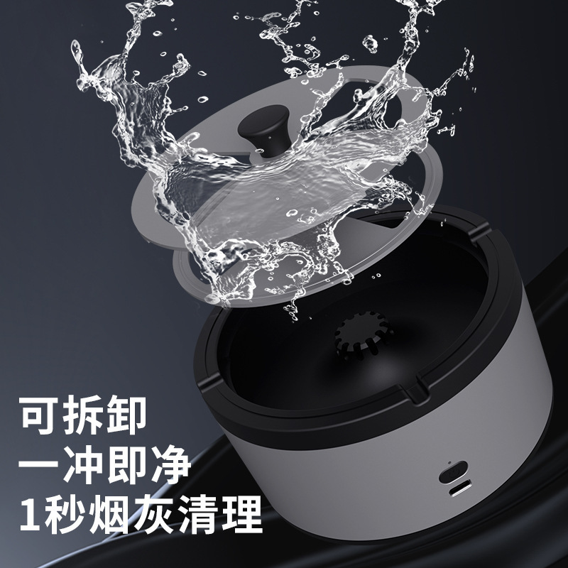 Air Purifier Car Room Office Chess and Card Indoor Second-Hand Smoke Removal Smoke Smell Air Purification Ashtray