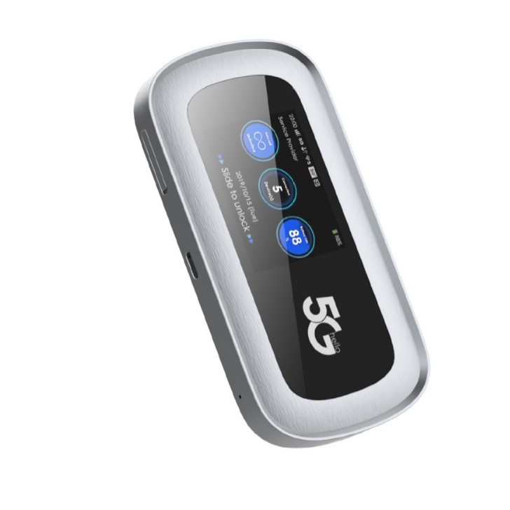 G5020 Spot 5g High-Speed Portable Wifi Plug-In Sim Card Portable Mifi4400Mah Battery Wireless Fan Mq68
