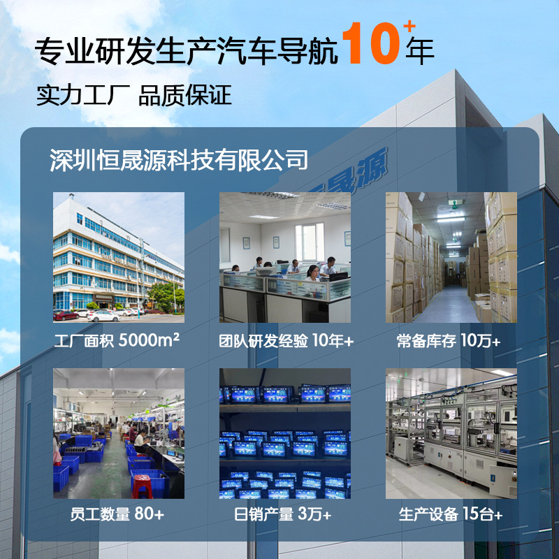 Cross-Border 7inch Wireless Carplay Portable Car Smart Screen Car Display Pnd Hd Bluetooth Reversing