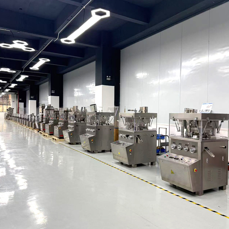 Chinese medicine foot bath ball two-color effervescent tablet automatic rotary tablet press powder particles 31 punch tablet press