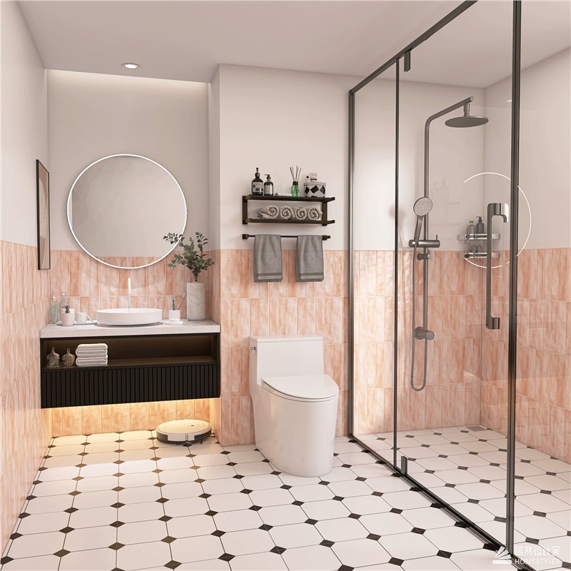 Bright Gradient Glazed Plaid Tiles 400X800 Kitchen Bathroom Wall Tiles B&B Cafe Popular Tiles