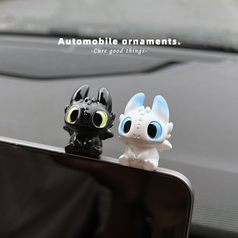 Аксессуары для интерьера автомобиля милый беззубый кукольный игрушечный дисплей для приборной панели ночное демоническое украшение
