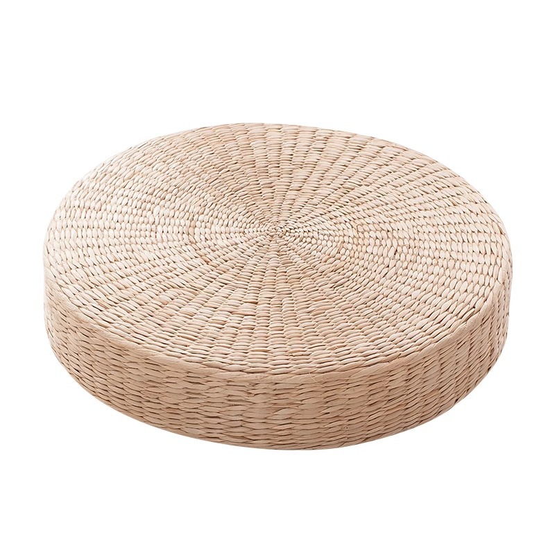 Straw-woven Futon Cushion Floor Tatami Home Japanese Meditation Meditation Mat Balcony Bay Window Futon Rattan Mat