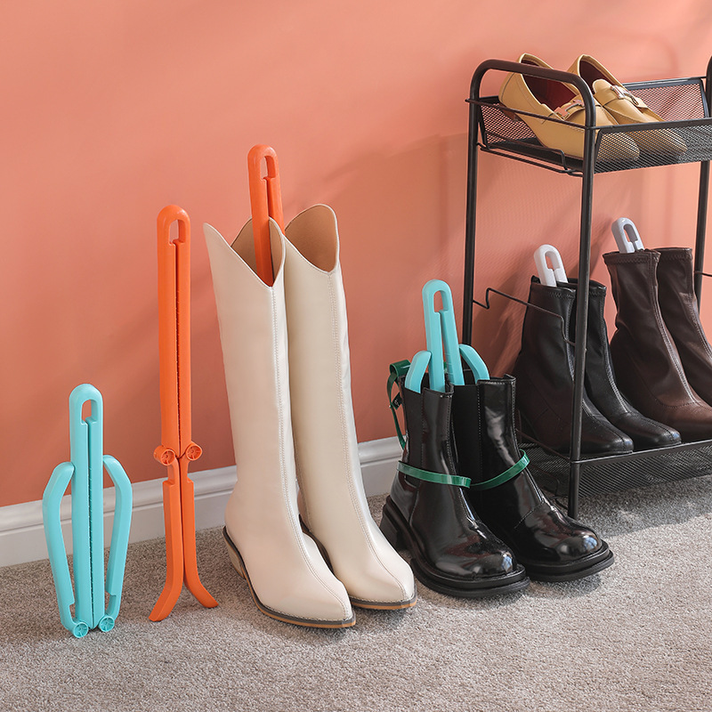 Поддержка для ботинок, складная подставка для обуви, противоударная, противодеформационная, противоморщинистая, фиксированная опора для женских ботинок средней и высокой длины