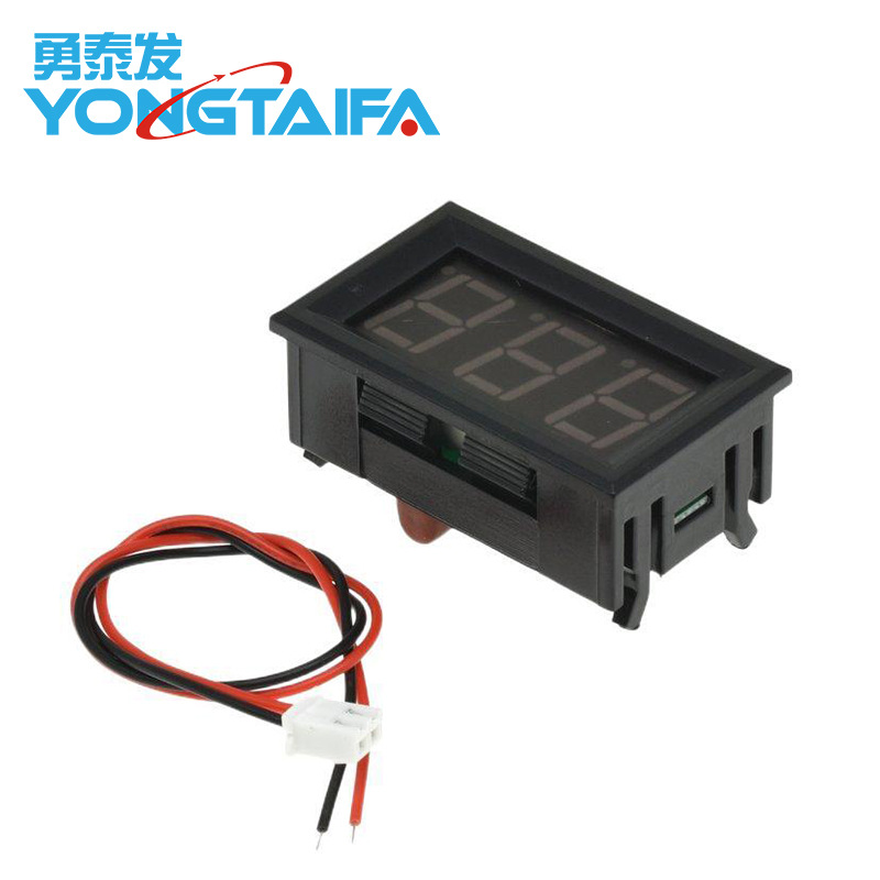 Led Digital Display Two-Wire Ac Voltmeter Ac220V Mains 380V Industrial 70V~500V Household Voltmeter