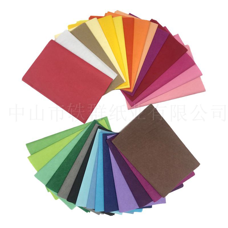 Wholesale in stock 50*35cm17 grams of colored Sydney paper toys handmade DIY clothing wrapping paper moisture-proof copy paper