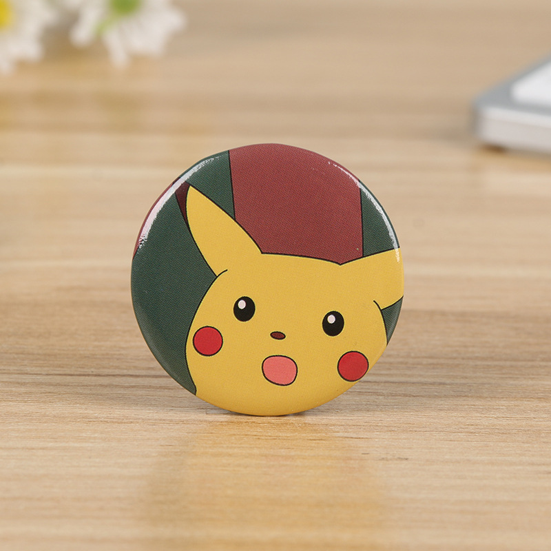 Factory Direct supply tinplate badge student Cartoon Cartoon badge advertising gift promotional creative badge