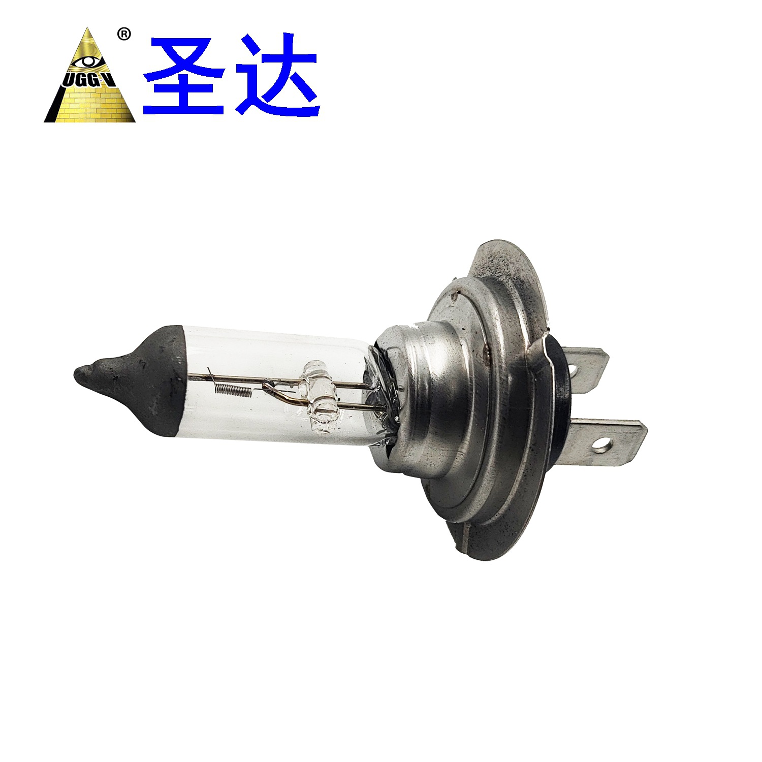 Cross-Border Spot H7 Halogen Lamp Car Headlight H7 Car Halogen Lamp White Light 12V55W 100W H7